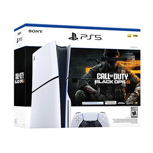 Sony PlayStation 5 Slim + Call of Duty®: Black Ops 6, valge - Mängukonsool
