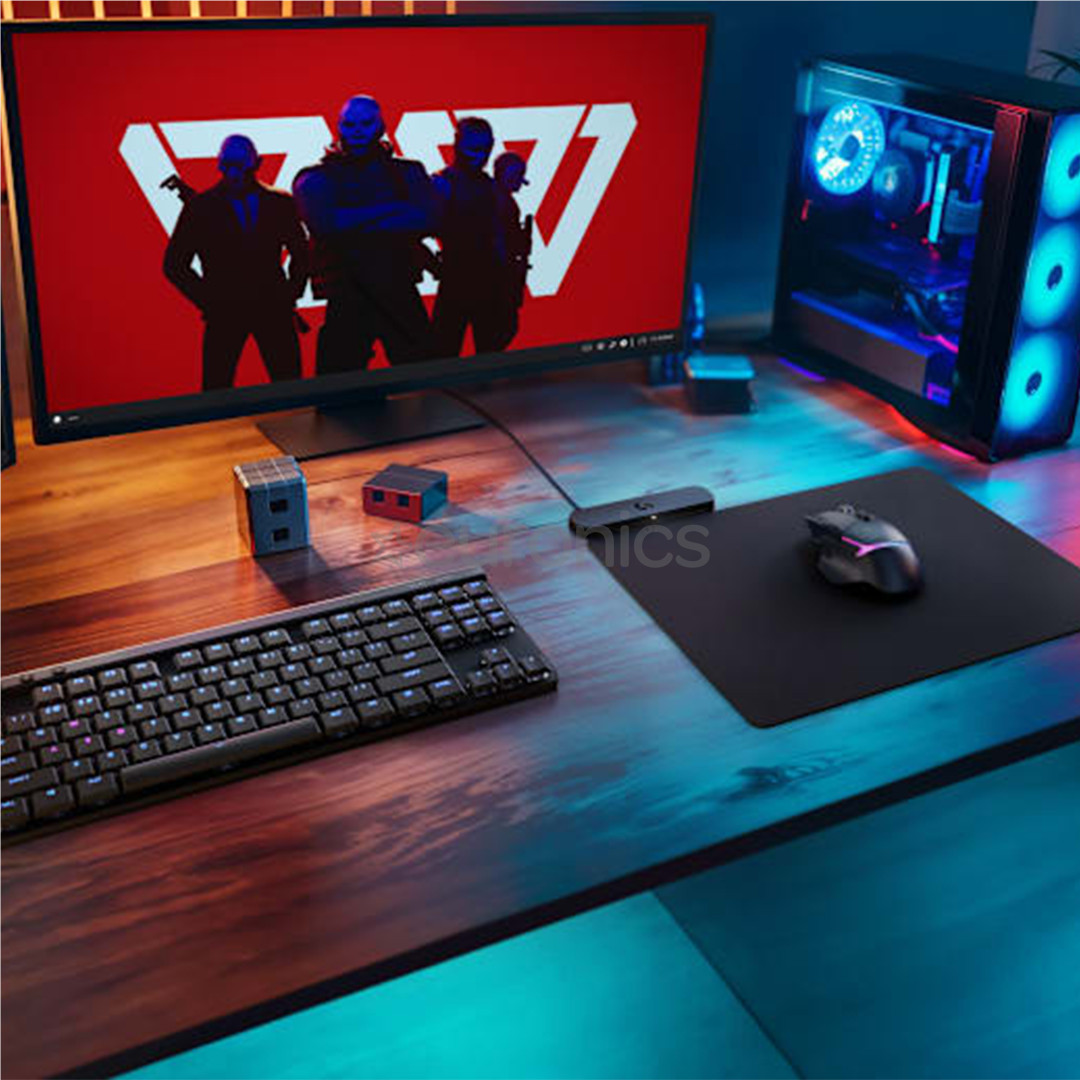 Logitech POWERPLAY 2, черный - Коврик для мыши