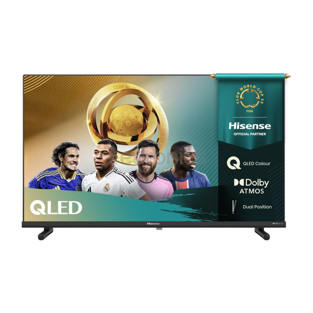 Hisense A5Q, 32'', Full HD, QLED, черный - Телевизор