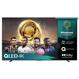 Hisense E7Q PRO, 100'', 4K UHD, QLED, black - TV 100E7QPRO