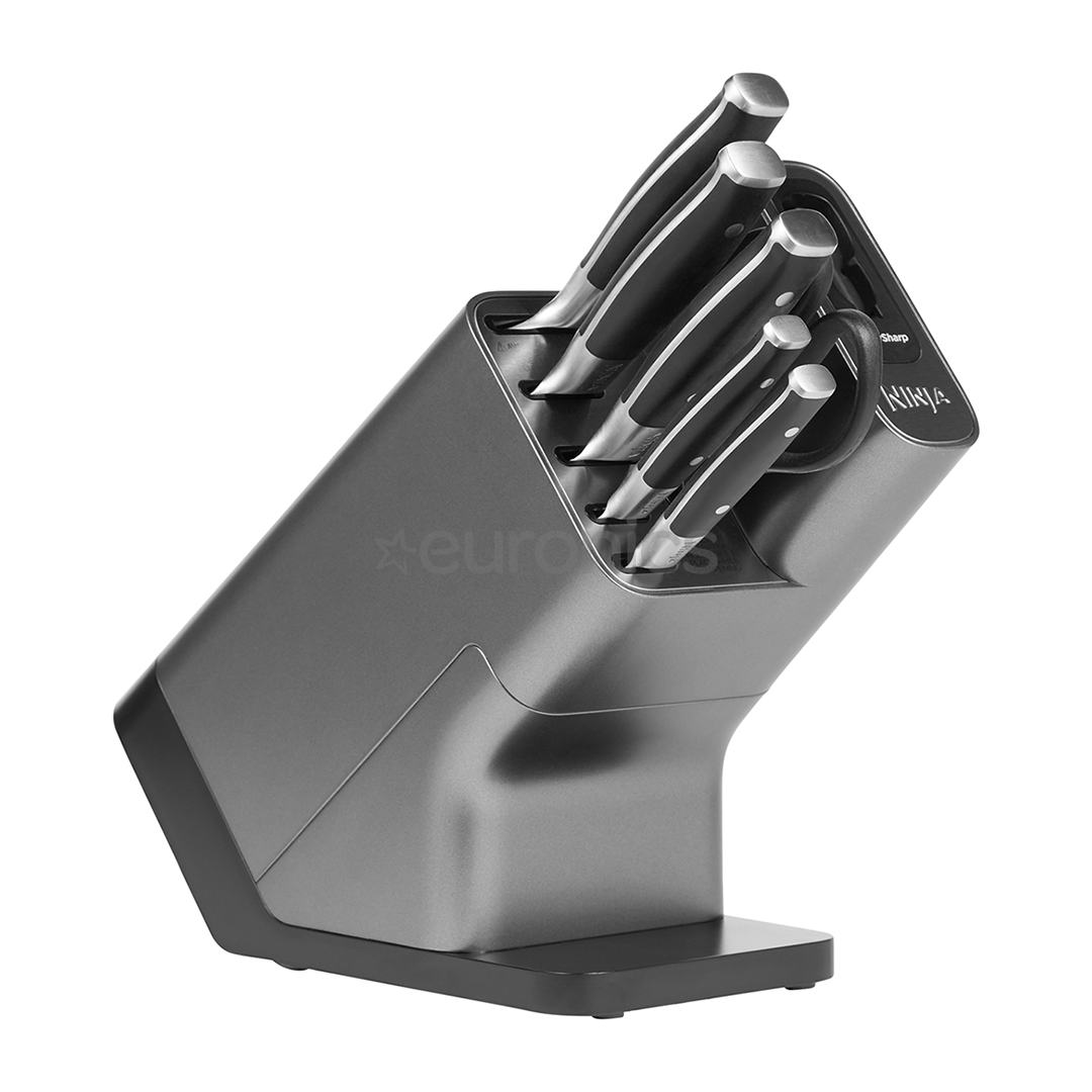 Ninja Foodi StaySharp, 6-piece set - Knife Block with Integrated Sharpener