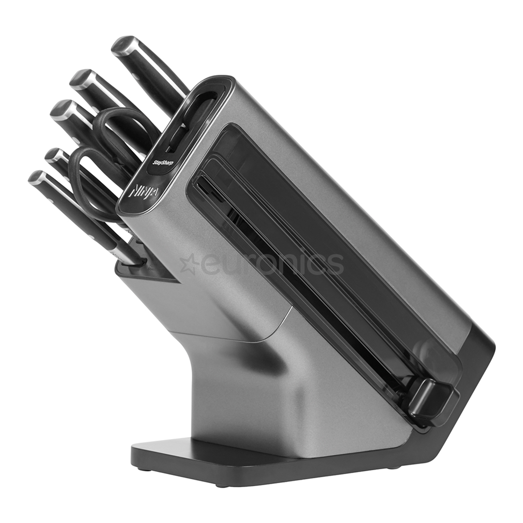 Ninja Foodi StaySharp, 6-piece set - Knife Block with Integrated Sharpener