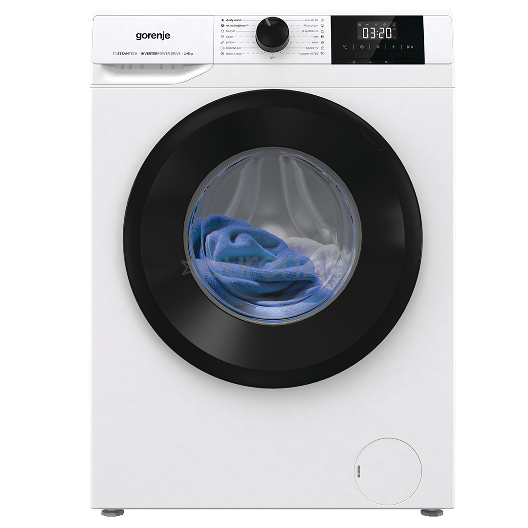 Gorenje, 6 kg, sügavus 43.5 cm, 1000 p/min - Eestlaetav pesumasin