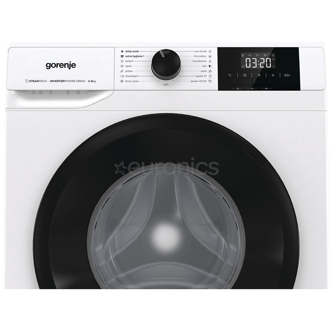 Gorenje, 6 kg, depth 43.5 cm, 1200 rpm - Front load washing machine