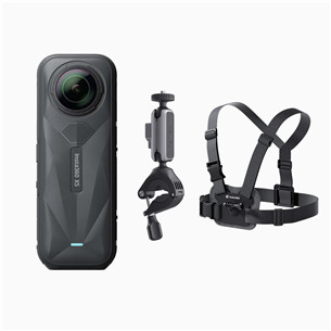 Insta360 X5 Road Cycling Bundle, 8K, 360º, must - Seikluskaamera