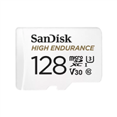 SanDisk High Endurance, MicroSDXC, 128 GB, white - Memory card