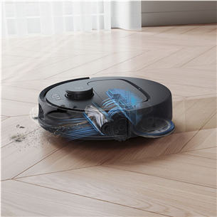 Ecovacs Deebot N30 Pro Omni, märg- ja kuivpuhastus, must - Robottolmuimeja