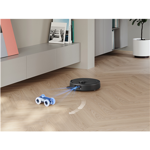 Ecovacs Deebot N30 Pro Omni, märg- ja kuivpuhastus, must - Robottolmuimeja