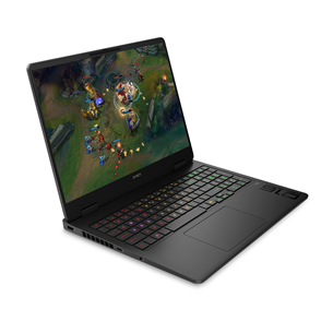 HP Omen 16, 16'', WUXGA, 144 Hz, Ryzen AI 7, 24 GB, 512 GB, ENG, must - Sülearvuti