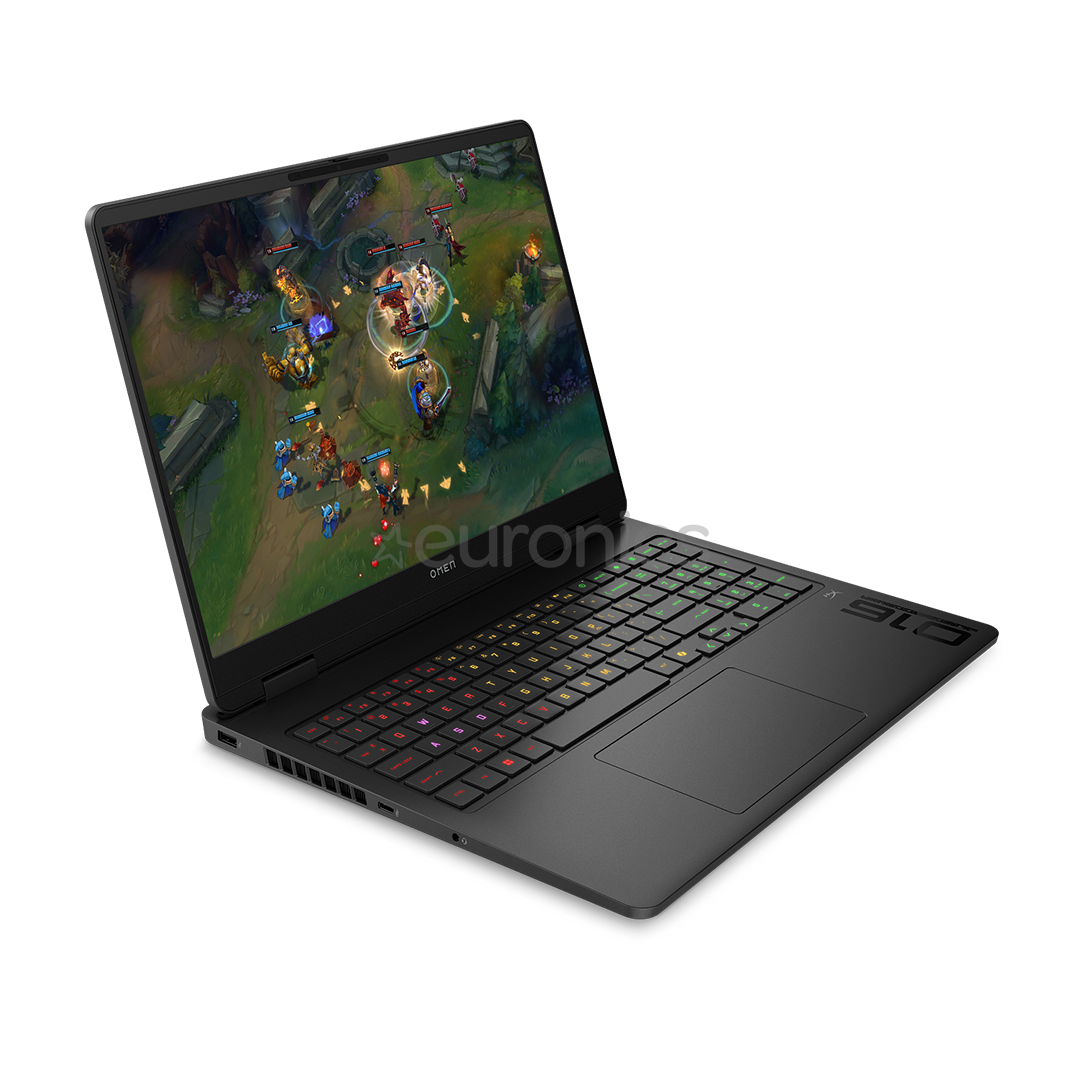 HP Omen 16, 16'', WUXGA, 144 Hz, Ryzen AI 7, 24 GB, 512 GB, ENG, must - Sülearvuti