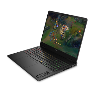 HP Omen 16, 16'', WUXGA, 144 Hz, Ryzen AI 7, 24 GB, 512 GB, ENG, must - Sülearvuti