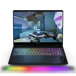 HP Omen Max 16, 16'', WUXGA, 165 Гц, Ryzen AI 9, 32 ГБ, 1 ТБ, RTX 5080, ENG, черный - Ноутбук BP7R2EA#ABB