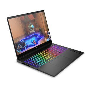 HP Omen Max 16, 16'', WUXGA, 165 Hz, Ryzen AI 7, 24 GB, 1 TB, RTX 5070 Ti, ENG, must - Sülearvuti
