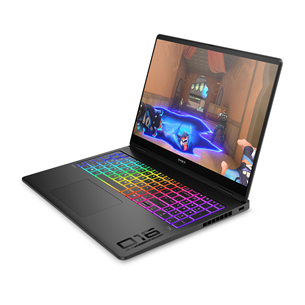 HP Omen Max 16, 16'', WUXGA, 165 Hz, Ryzen AI 7, 24 GB, 1 TB, RTX 5070 Ti, ENG, must - Sülearvuti