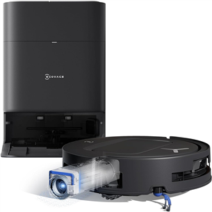 Ecovacs Deebot T80 Omni, märg- ja kuivpuhastus, must - Robottolmuimeja