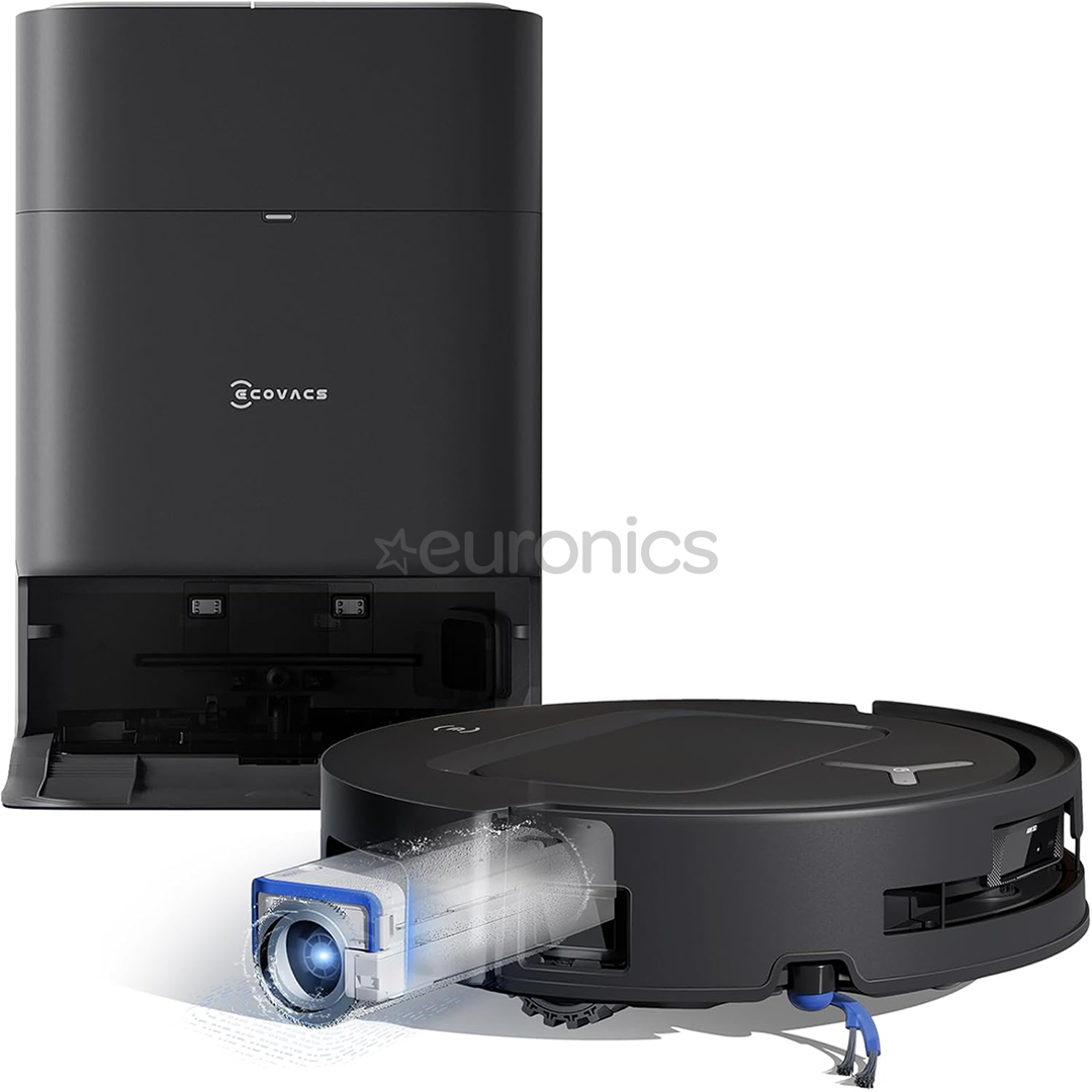 Ecovacs Deebot T80 Omni, märg- ja kuivpuhastus, must - Robottolmuimeja