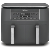 Ninja 6 в 1 Dual Zone, 7,6 л, 2470 Вт, темно-серый - Аэрогриль