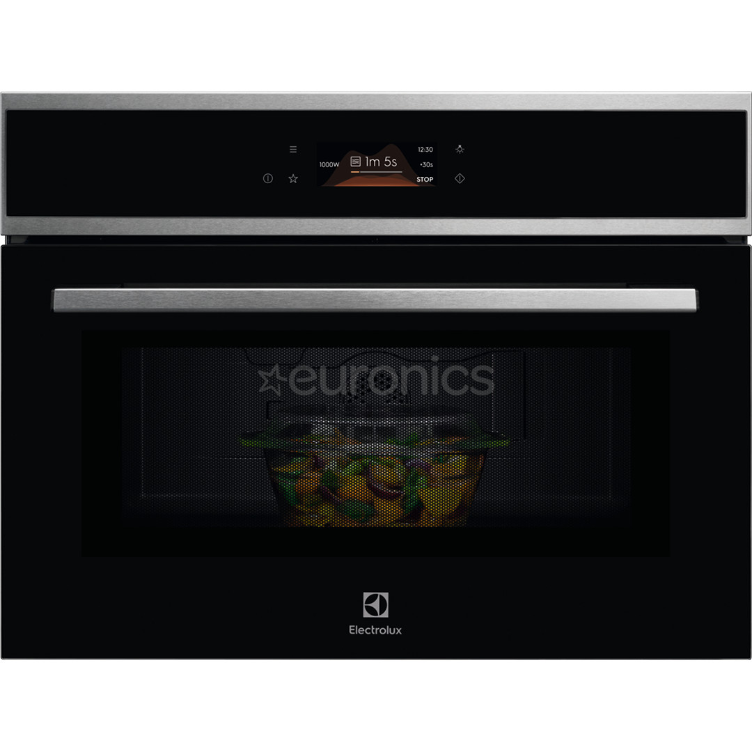 Electrolux, mikrolainefunktsiooniga, 44 L, roostevaba teras - Integreeritav kompaktahi