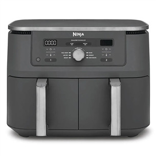 Ninja 6-ühes Dual Zone, 9.5 L, 2470 W, tumehall - Kuumaõhufritüür DZ400EU
