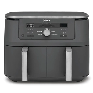 Ninja 6-in-1 Dual Zone, 9.5 L, 2470 W, dark grey - Air fryer DZ400EU
