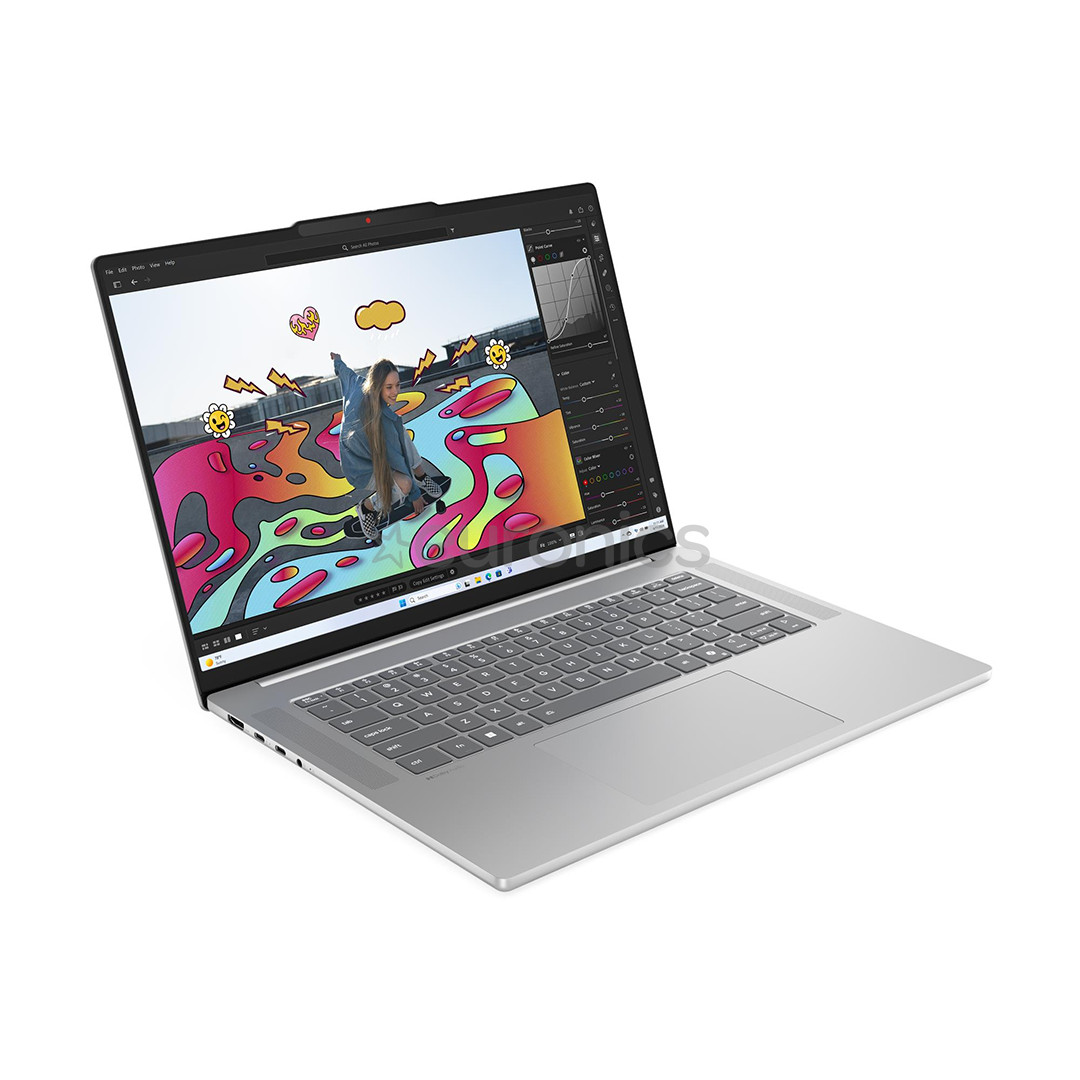 Lenovo IdeaPad Slim 5 Gen 10, 15,1'', WQXGA, OLED, 165 Гц, Ryzen 7, 32 ГБ, 1 ТБ, ENG, серый - Ноутбук