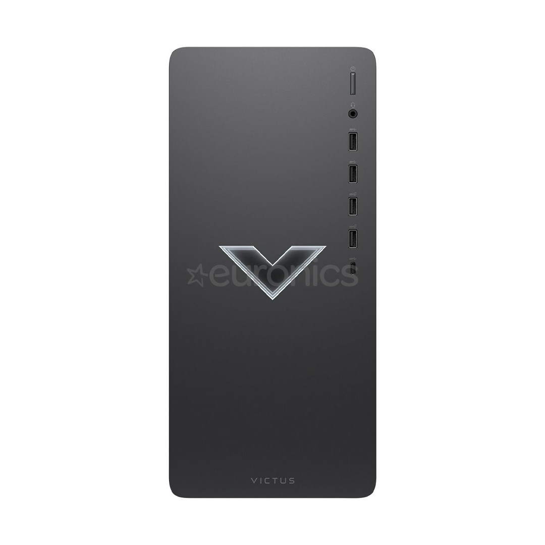 HP Victus TG02, Ryzen 5, 16 GB, 512 GB, RTX 3050, mica silver metal - Desktop PC