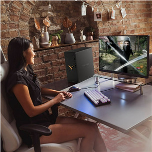 HP Victus TG02, Ryzen 5, 16 GB, 512 GB, RTX 3050, mica silver metal - Desktop PC