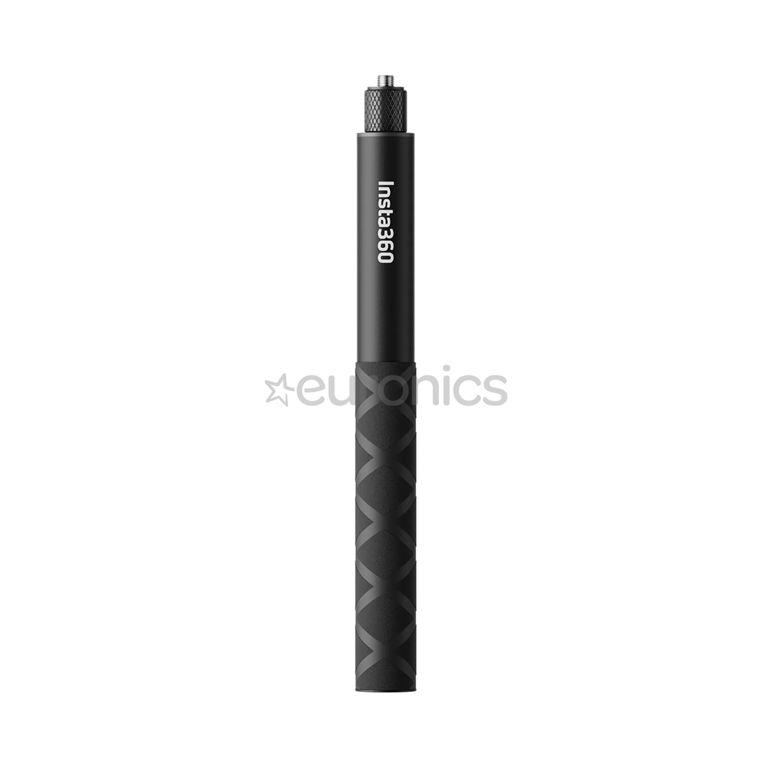Insta360 114cm Invisible Selfie Stick, must - Kaamerastatiiv