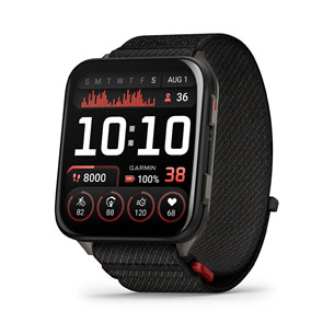 Garmin Venu X1, must - Nutikell 010-02980-02