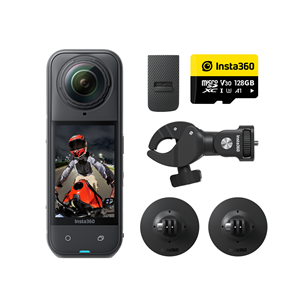 Insta360 X5 Motorcycle Bundle, 8K, 360º, black - Action camera