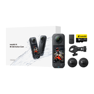 Insta360 X5 Motorcycle Bundle, 8K, 360º, black - Action camera