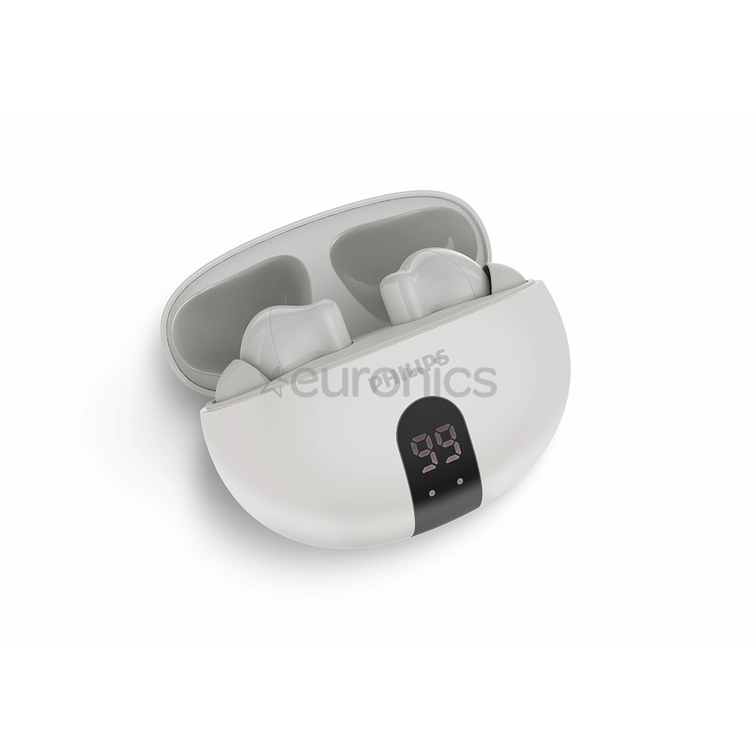 Philips TAT2520, white - True wireless headphones