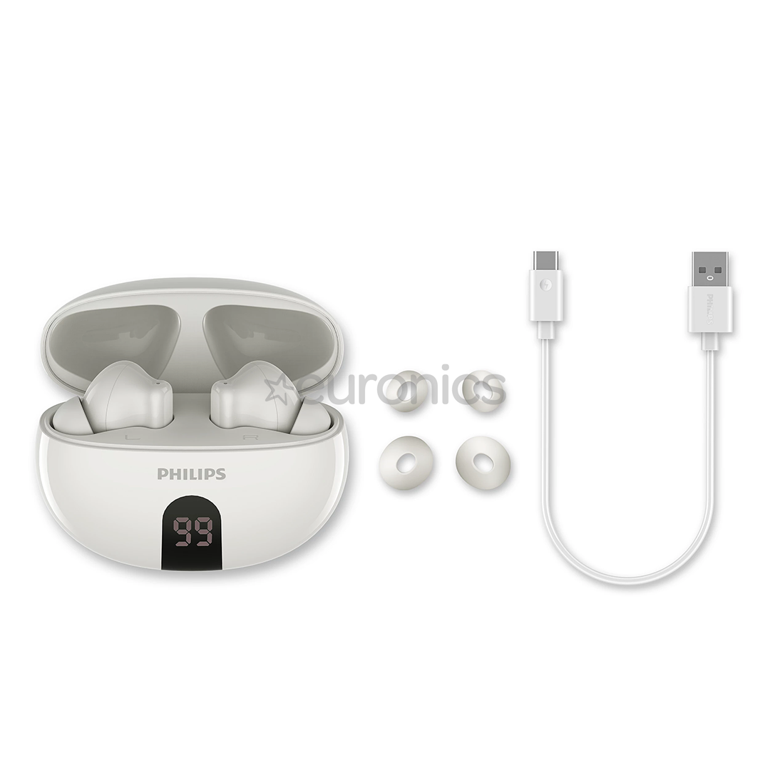 Philips TAT2520, valge - Täisjuhtmevabad kõrvaklapid