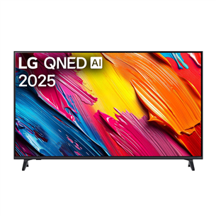 LG QNED70 AI, 65'', 4K UHD, QNED, черный - Телевизор 65QNED70A6A.AEU