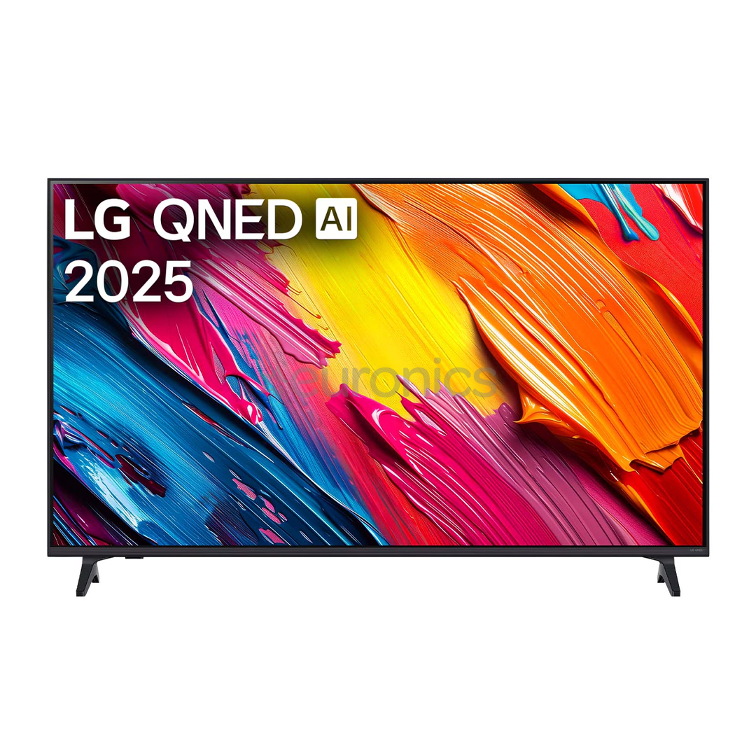 LG QNED70 AI, 65'', 4K UHD, QNED, черный - Телевизор