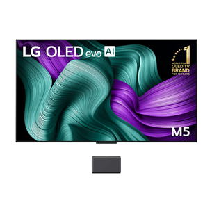 LG Signature OLED Evo AI M5, 65'', 4K UHD, OLED, black - TV