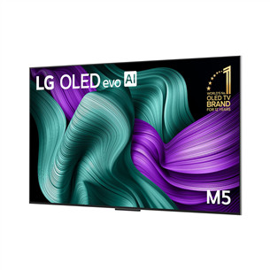 LG Signature OLED Evo AI M5, 65'', 4K UHD, OLED, black - TV