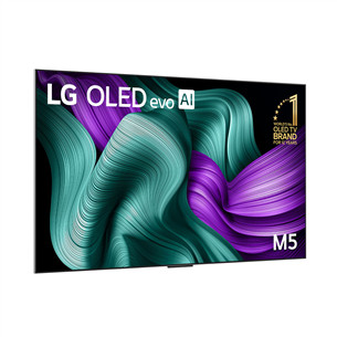 LG Signature OLED Evo AI M5, 83'', 4K UHD, OLED, must - Teler