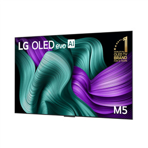 LG Signature OLED Evo AI M5, 83'', 4K UHD, OLED, must - Teler