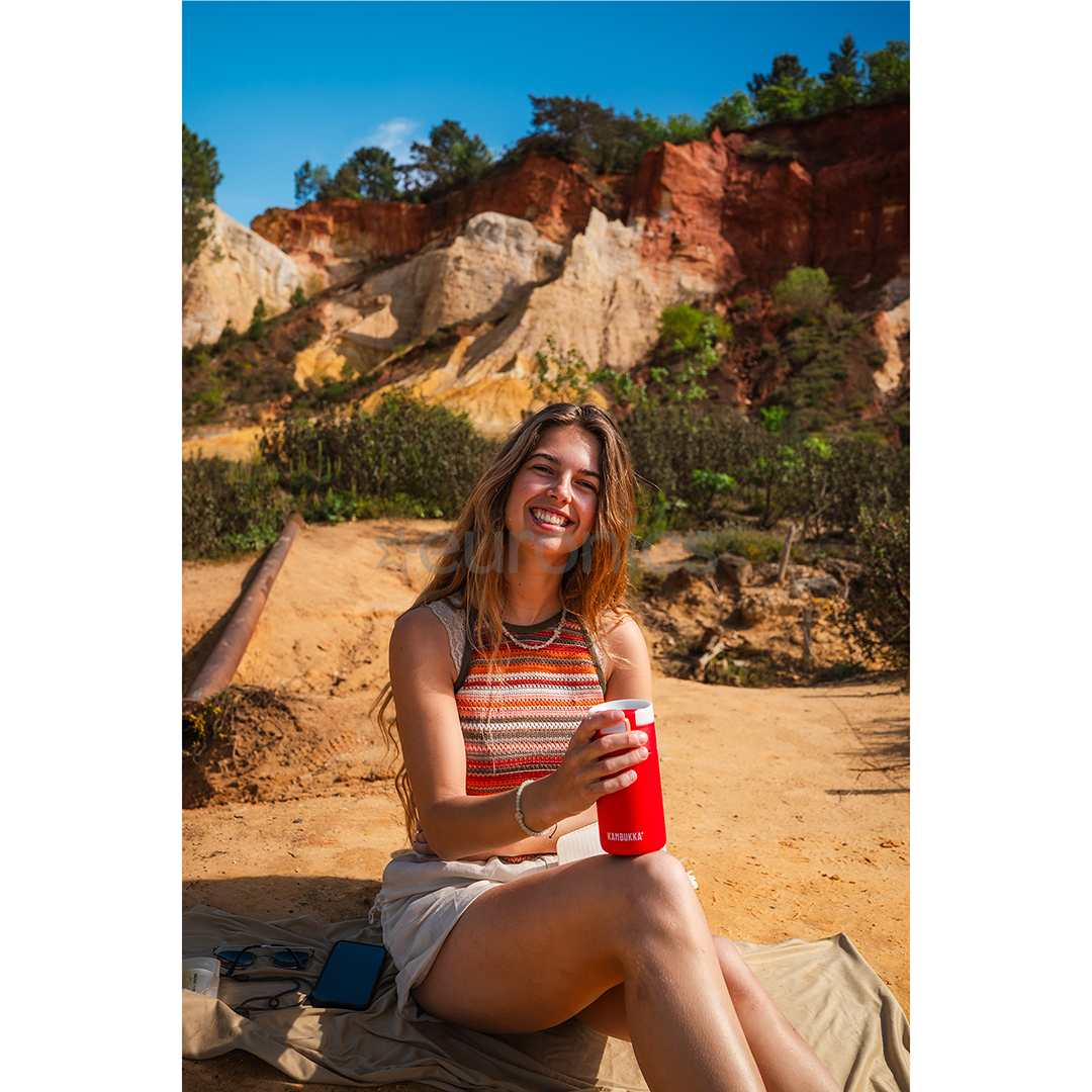 Kambukka Etna, Coral Crush, red - 300 ml - Thermal bottle