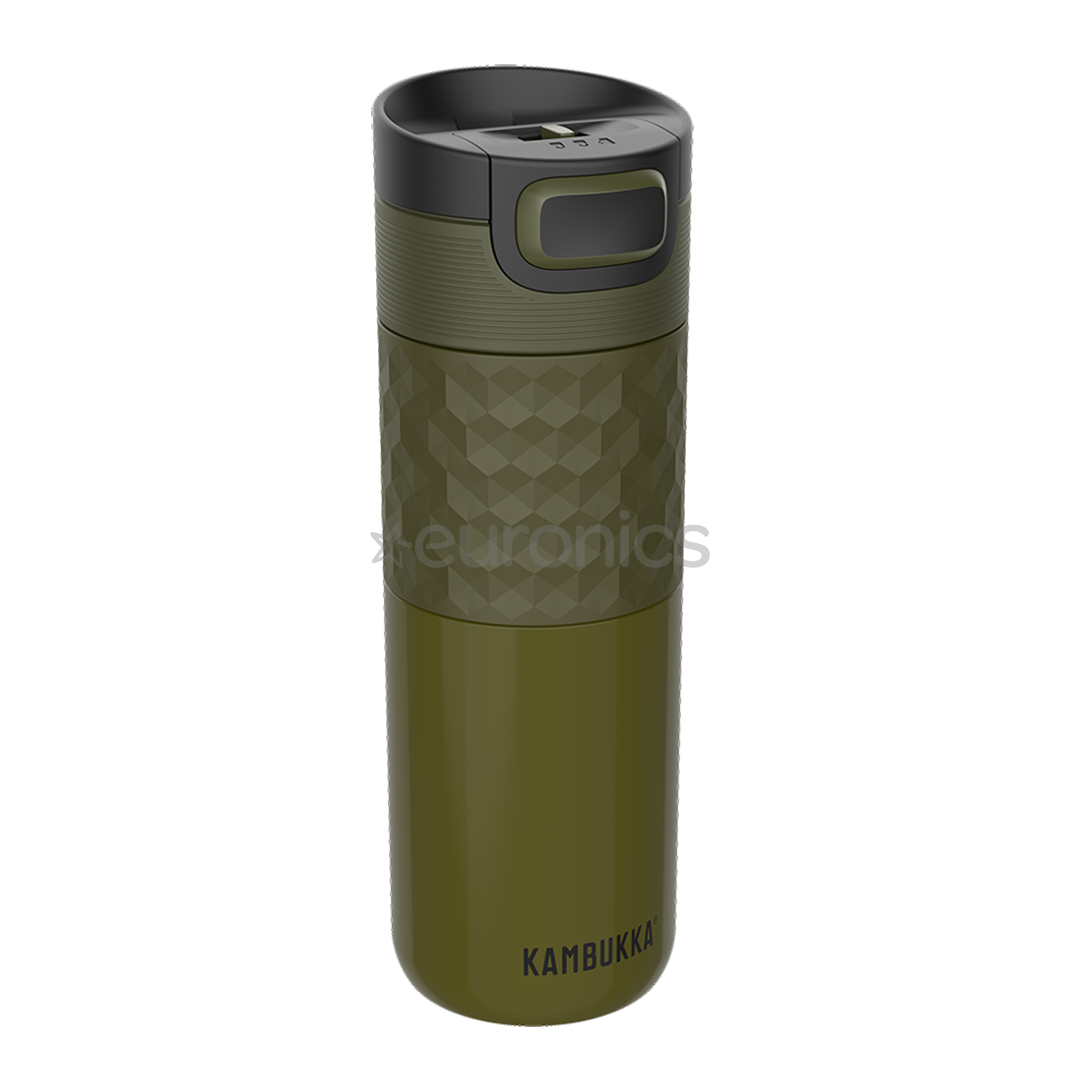 Kambukka Etna Grip, Khaki Warrior, 500 ml, green - Thermal bottle