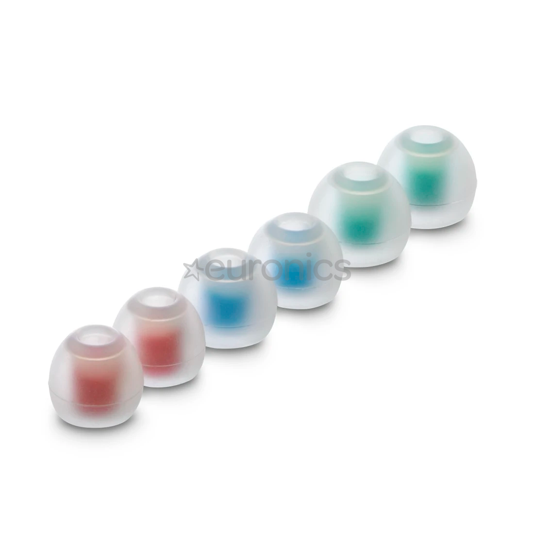 Hama Silicone Replacement Ear Pads, 6 tk, läbipaistev - Kõrvaklapi otsikud