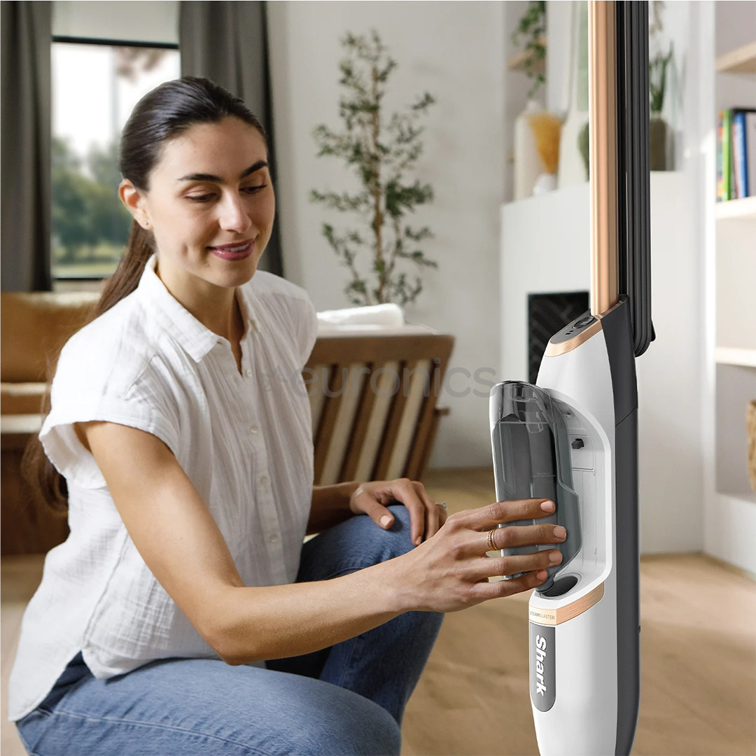 Shark SteamSpot, белый - Паровая швабра