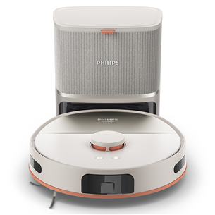 Philips HomeRun 5000 Series, сухая и влажная уборка, бежевый - Робот-пылесос XU5100/20