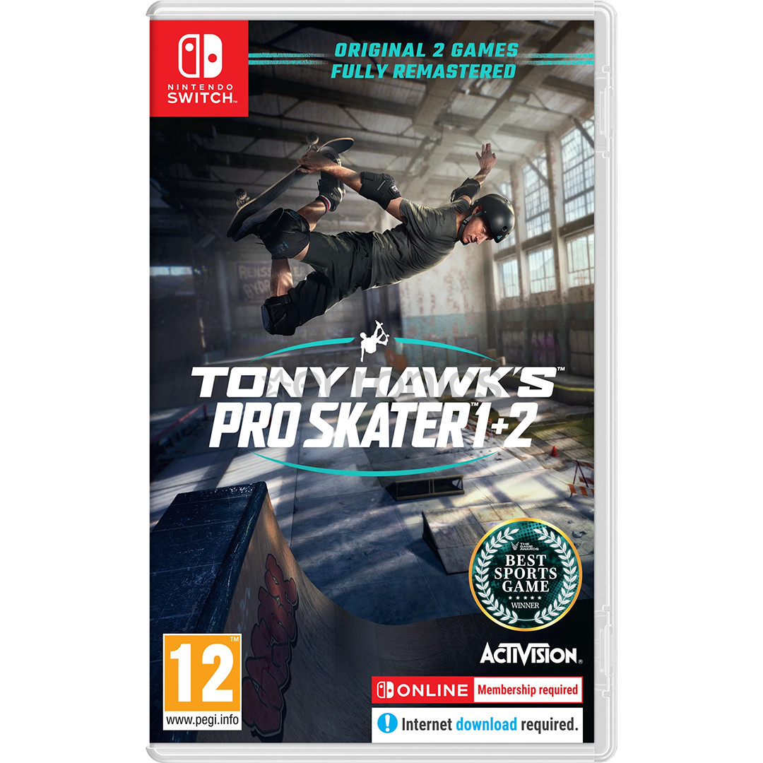Tony Hawks Pro Skater 1+2, Nintendo Switch - Mäng