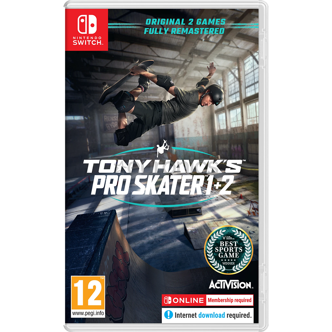 Tony Hawks Pro Skater 1+2, Nintendo Switch - Game