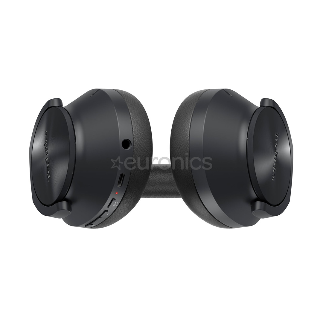 Technics A800, must - Juhtmevabad kõrvaklapid