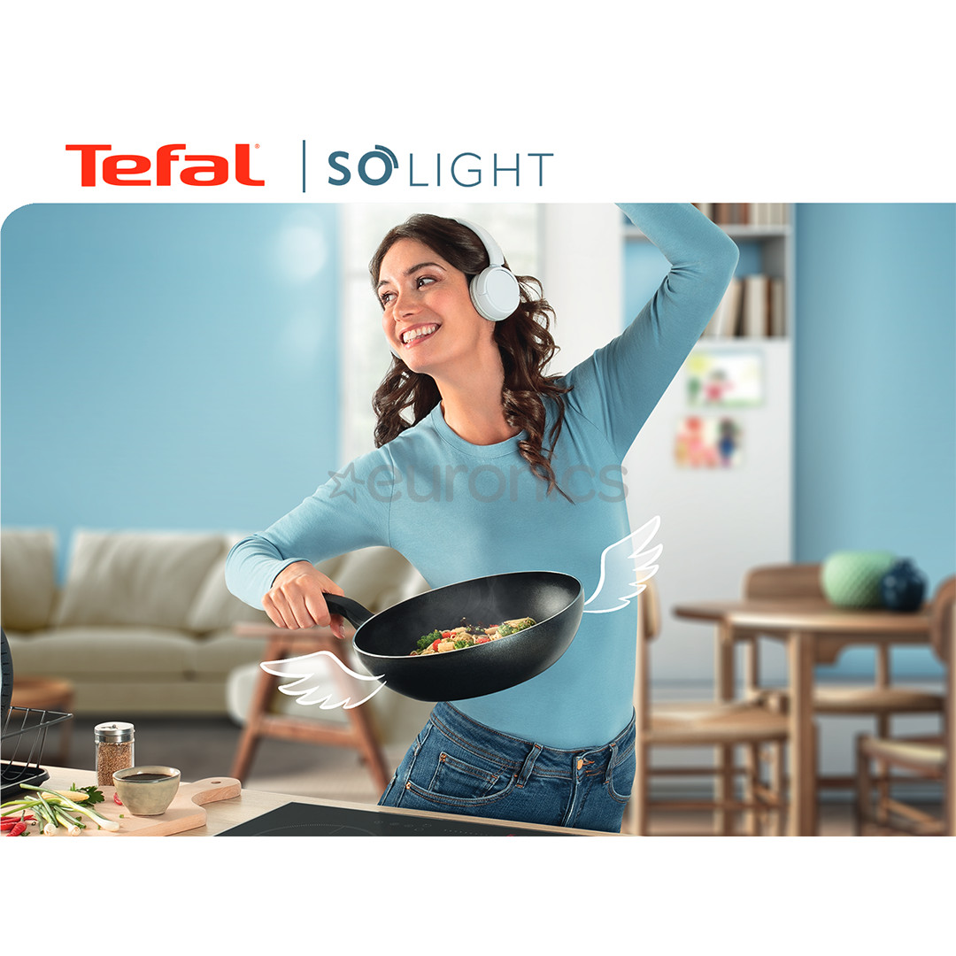 Tefal So'Light, 28 cm - Wok pan