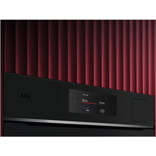 AEG 8000 Seeria Meal Assist, 70 L, must - Integreeritav auruahi