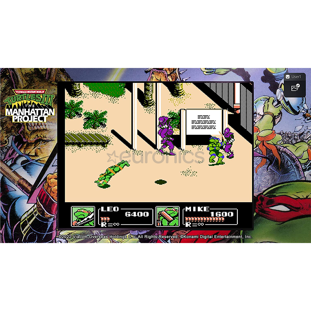 Teenage Mutant Ninja Turtles: The Cowabunga Collection, Nintendo Switch - Mäng